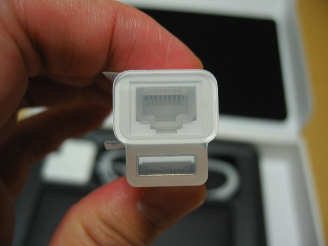 USB 랜 포트 정면